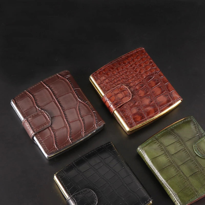 Gizmo - Luxury Leather Cigarette Case for 10 Cigarettes