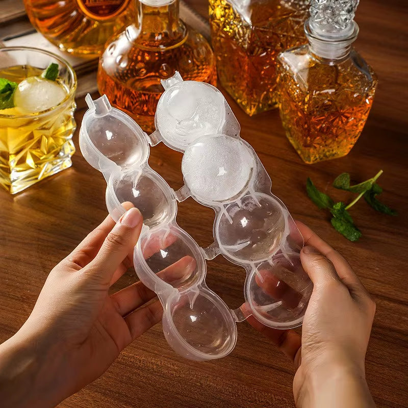 Whiskey Circular Ice Cube Mold Cooler Whisky Cocktail Wine Drink Bar Wine Cooler Reusable Ice Cube Maker Bar Party Tools