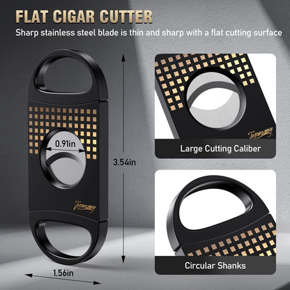 Gizmo - Cigar Ashtray with Cigar Cutter