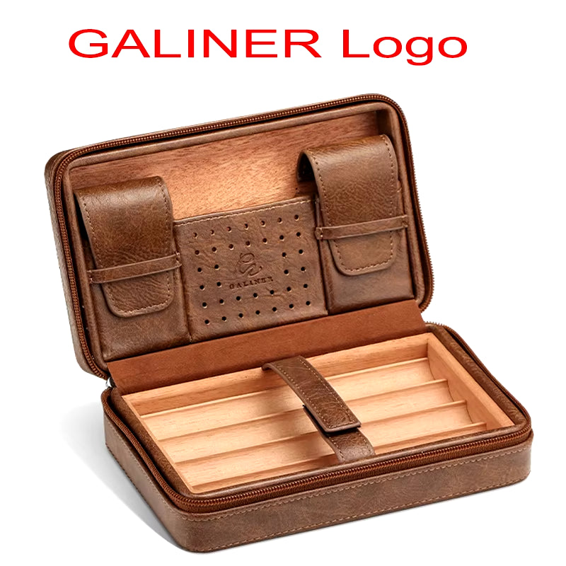 Gizmo - Charuto Cedar Wood Cigar Humidor Box for 4 pcs