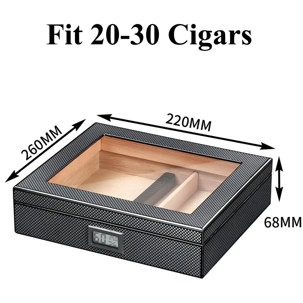 Gizmo - Cedar Wood Cigar Humidor Box