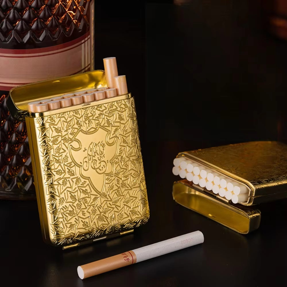 Gizmo - New Luxury Vintage Engraved Cigarette Case