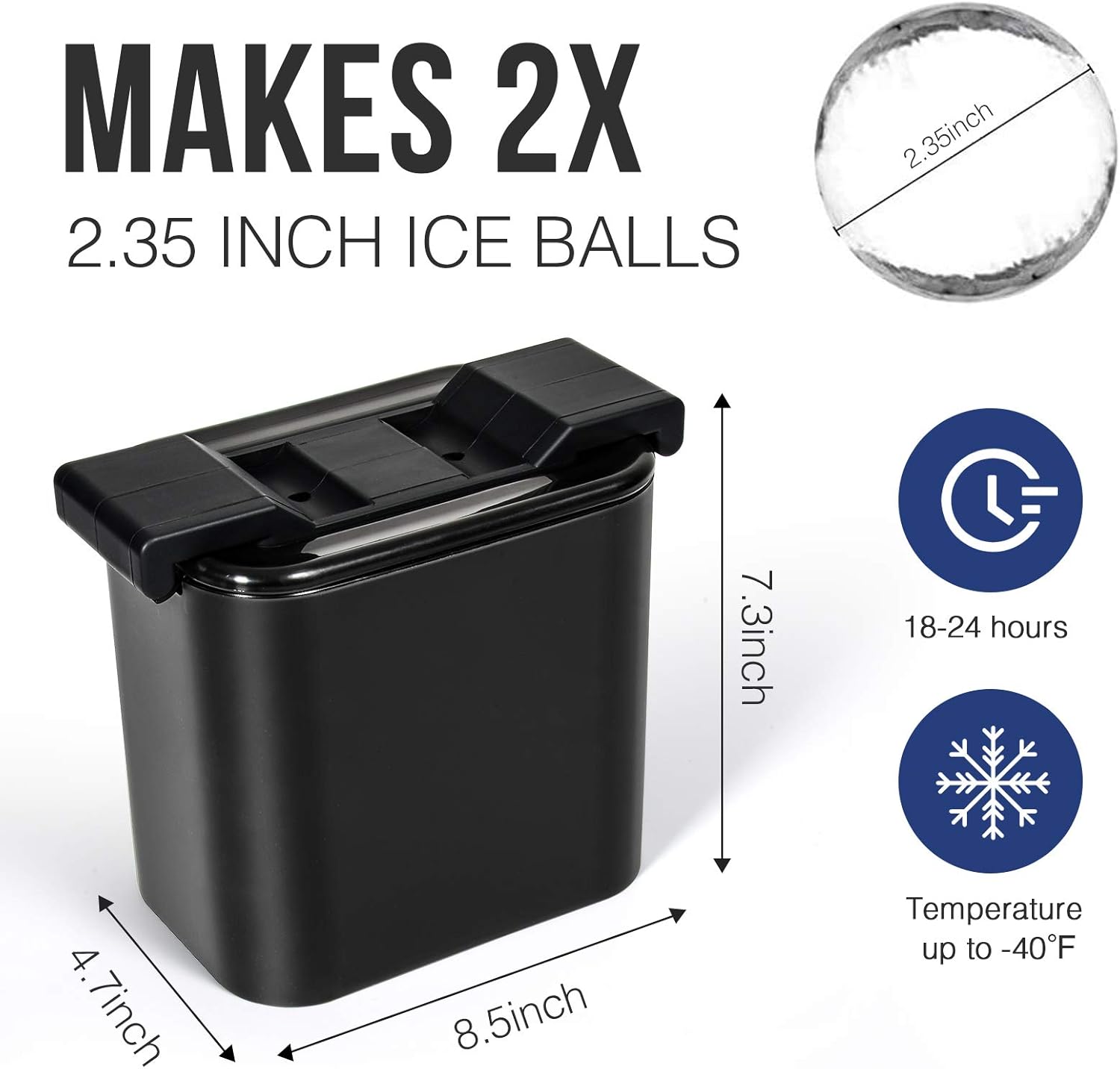 Gizmo - Clear Ice Ball Maker