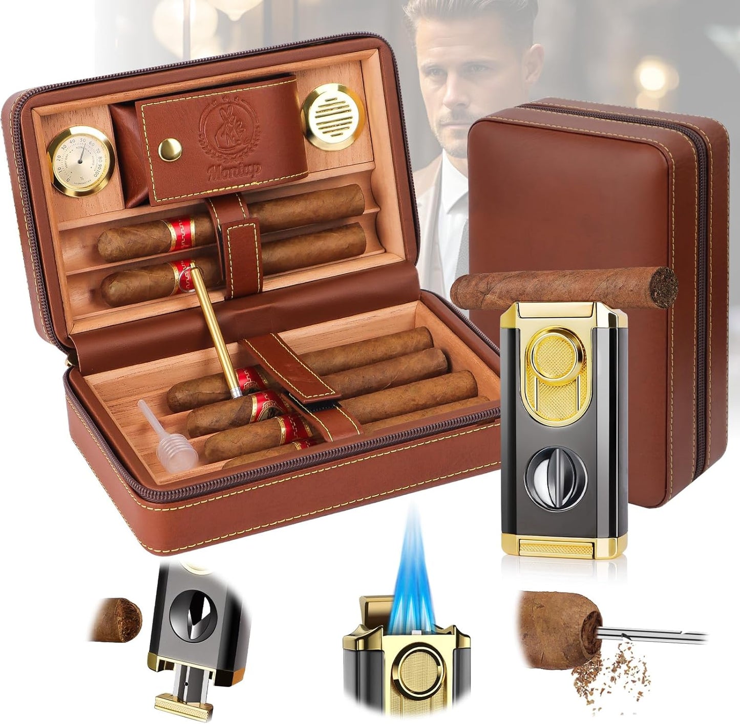 Gizmo - Travel Cigar Humidor