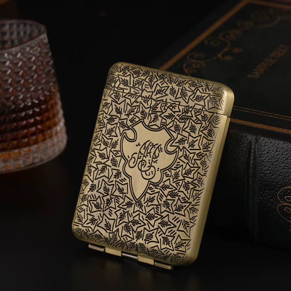 Gizmo - New Luxury Vintage Engraved Cigarette Case