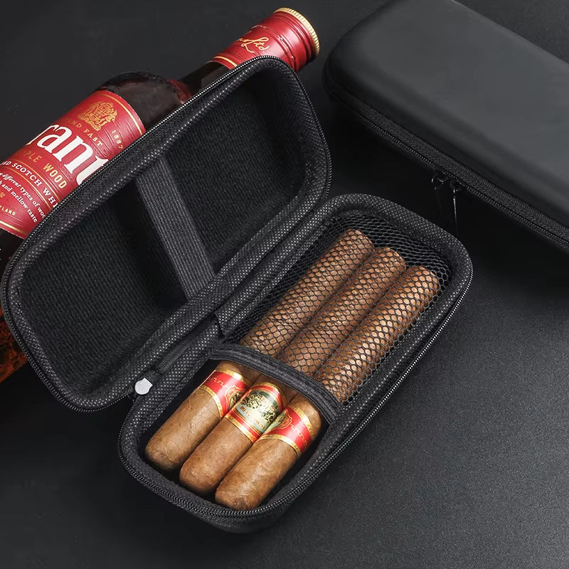 Gizmo - EVA Cigarettes & Cigar Case with  Cutter & Lighter