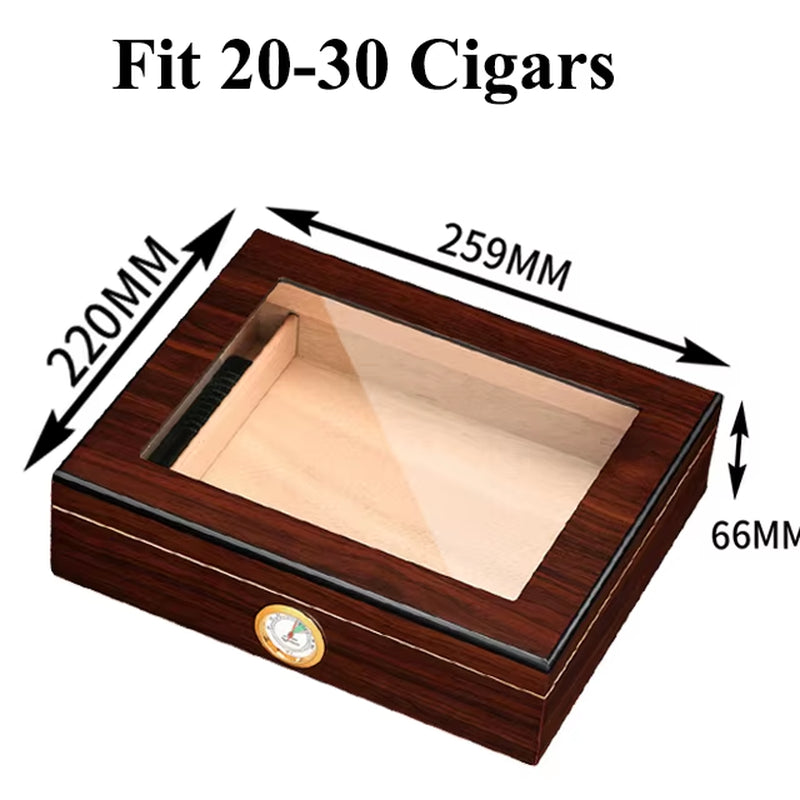 Gizmo - Cedar Wood Cigar Humidor Box