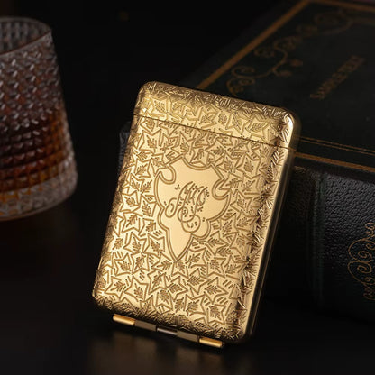 Gizmo - New Luxury Vintage Engraved Cigarette Case