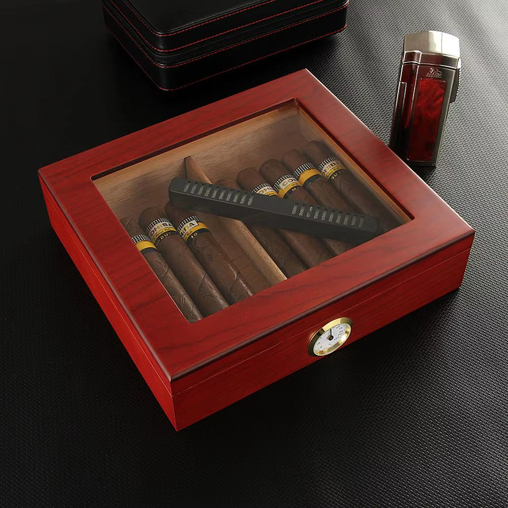 Gizmo - Cedar Wood Cigar Humidor Box