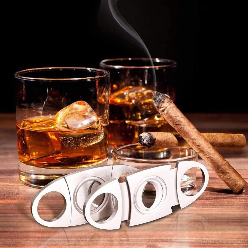 Gizmo - Metal Cigar Cutter (2pcs)