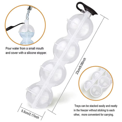 Whiskey Circular Ice Cube Mold Cooler Whisky Cocktail Wine Drink Bar Wine Cooler Reusable Ice Cube Maker Bar Party Tools